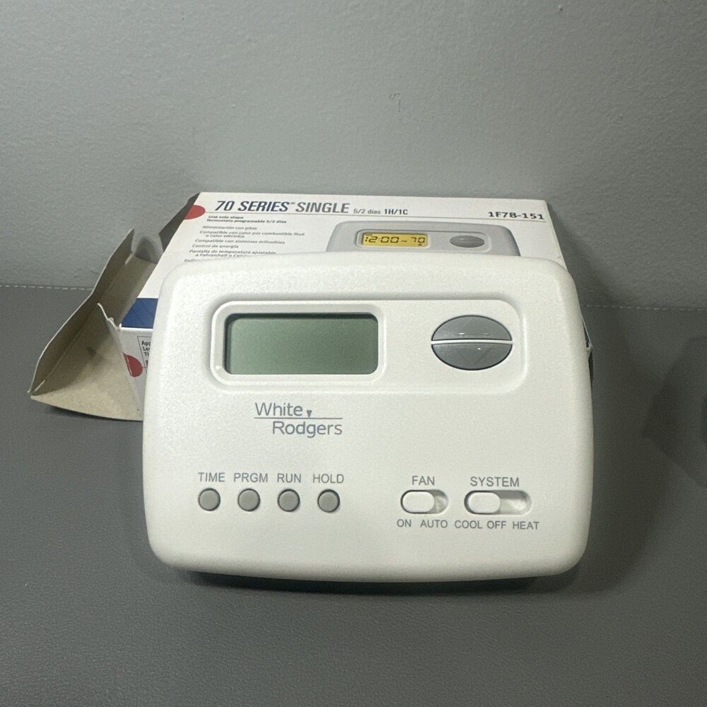 White-Rodgers 1F78-151 70 Series Programmable Thermostat